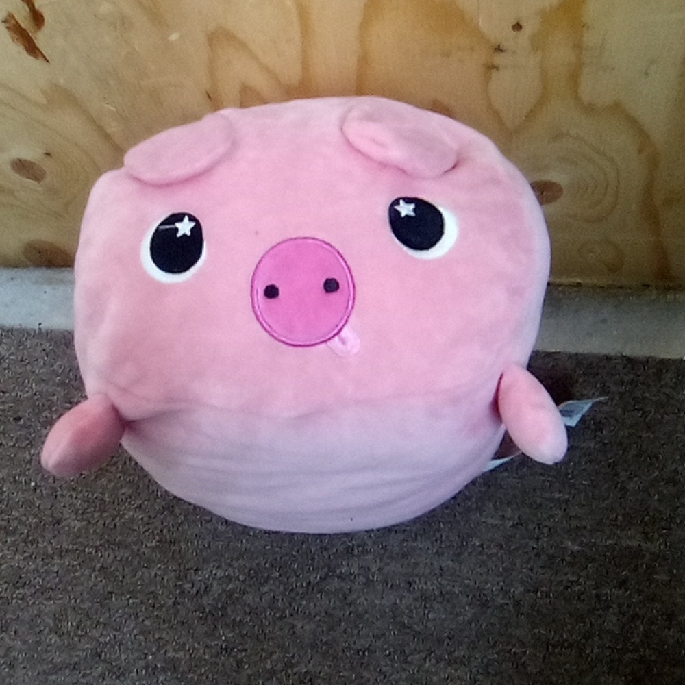 Pink Stuffed Pig Toy - Picture 4 of 7